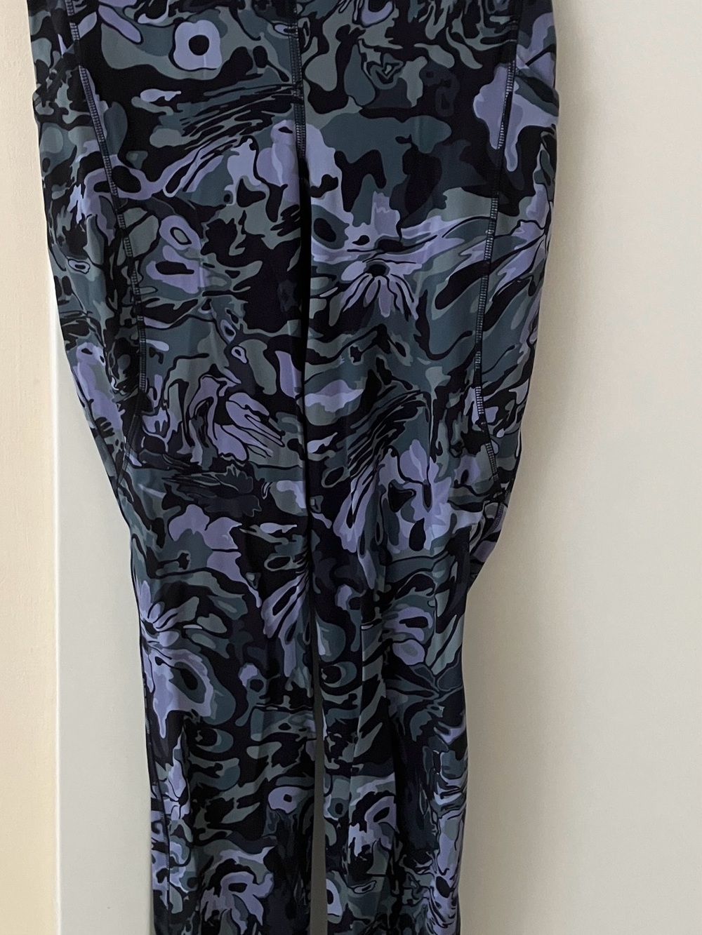 lululemon athletica Women's Camouflage Print Leggings in Black and Purple